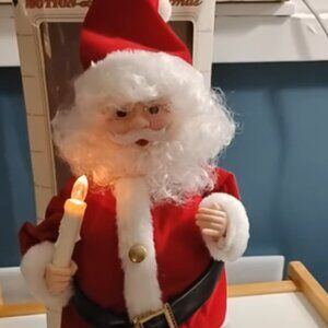 Vintage Motion Santa
